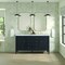 James Martin Vanities 60'' Double Vanity, Carbon Oak w/ 3 CM Carrara White Marble Top 485-V60D-CBO-3CAR - alternate 4